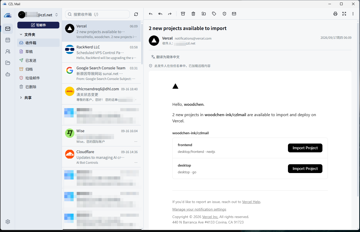 Mail
